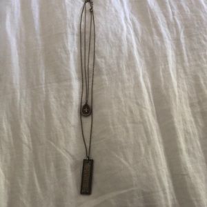 Anna Beck Dog Tag Necklace Set